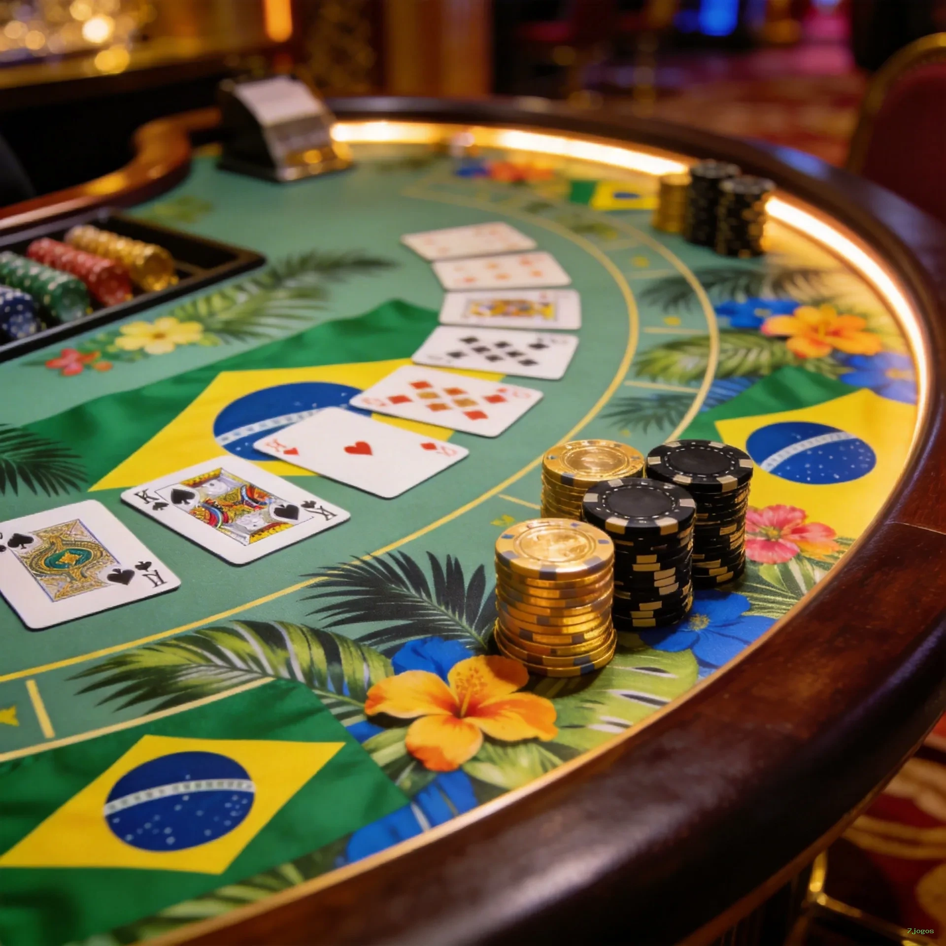 Dealers profissionais da 7jogos